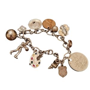 Vintage charm bracelet